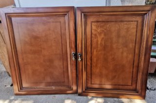 10 Puertas Madera Armario Abatibles