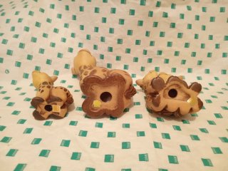 Giraffa piccola coppia grande thun