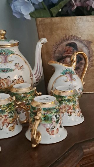 Servizio porcellana Capodimonte caffè/tea