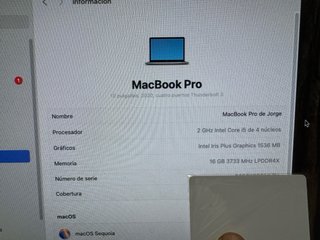 MacBook Pro Touch Bar i5 16GB RAM