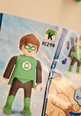Sorpresa Kinder Playmobil DC 2025 Green Lantern