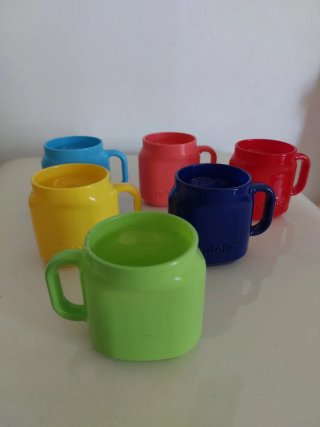 Set 6 Tazzine Caffè Nutella Colorate