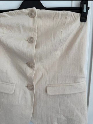 Chaleco beige