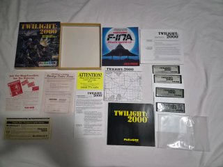 Twilight 2000 PC Big Box 5.25 CIB