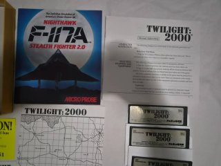 Twilight 2000 PC Big Box 5.25 CIB