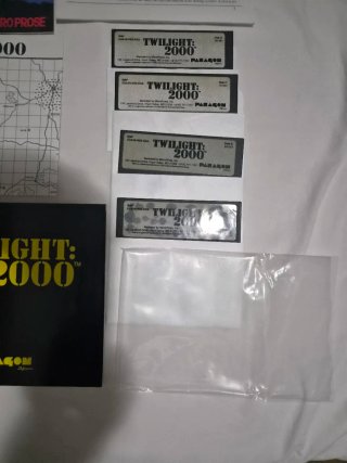 Twilight 2000 PC Big Box 5.25 CIB