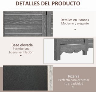 Biombo Pizarra
