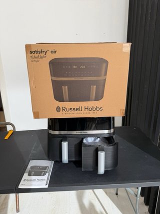 Freidora Aire Russell Hobbs 9L Doble Cesto
