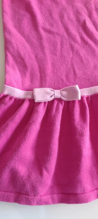 Abito maglia Benetton fucsia 2-3 anni 98 cm