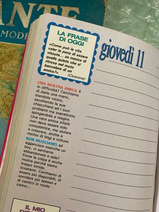 Agenda Converse La Mia Agenda