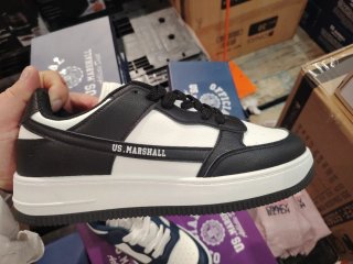 Zapatillas US. Marshall Air Force Blanco/Negro T42
