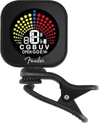 Afinador Fender Flash 2.0 Clip Recargable