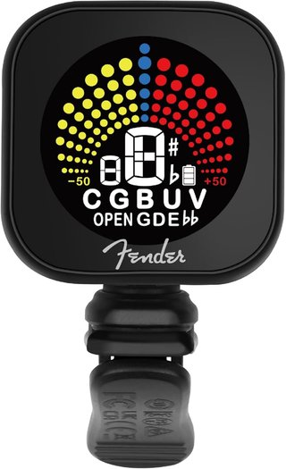 Afinador Fender Flash 2.0 Clip Recargable