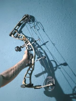 Arco de poleas Hoyt camuflaje