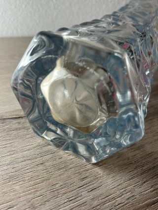 Vaso cristallo decorato