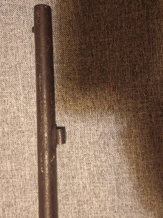 Talla madera antigua caza