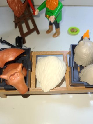 Lote 48.  Playmobil Curtidor Pieles