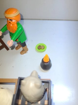 Lote 48.  Playmobil Curtidor Pieles