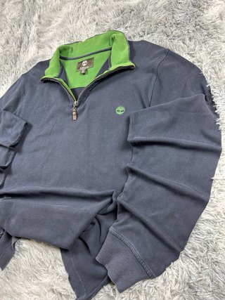 Sudadera Timberland Media Cremallera Vintage