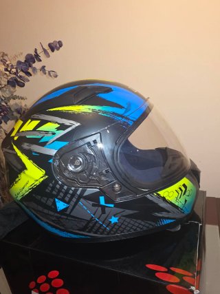 Casco moto infantil UNIK YS 48cm