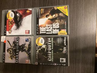 PS3 Juegos: God of War, Last of Us, Darksiders, Co