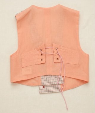 Traje Flamenco Talla 9 Rosa Cuadros