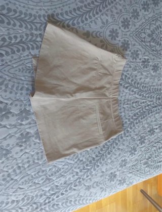 Falda pantalón ante beige Talla S