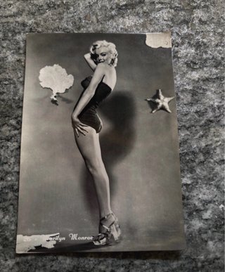 Cartolina Marilyn Monroe vintage