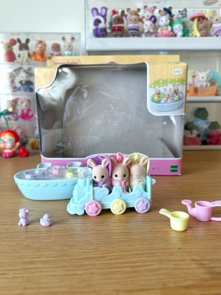 Sylvanian Families Bebés Baño Triple