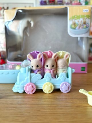 Sylvanian Families Bebés Baño Triple