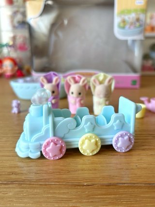 Sylvanian Families Bebés Baño Triple