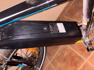 Bicicleta Eléctrica Negra
