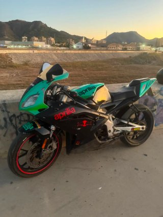 Aprilia RS 50 2007 Negra/Verde