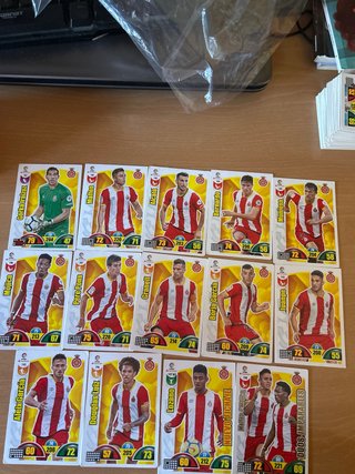 Cromos Liga 2017/2018 por equipos