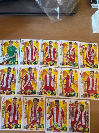 Cromos Liga 2017/2018 por equipos