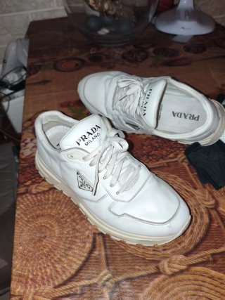 Zapatillas Prada Talla 42 Blancas