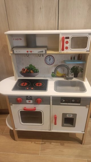 Cocinita de madera para niñ@s