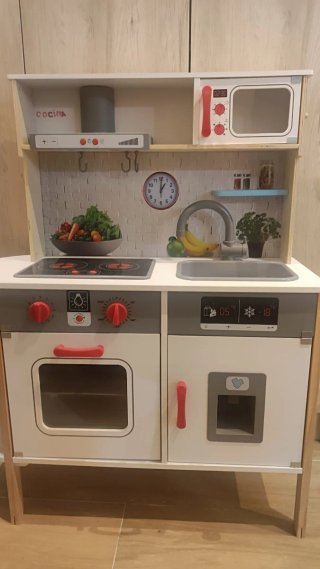 Cocinita de madera para niñ@s