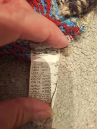 Jersey Benetton de lana y alpaca multicolor