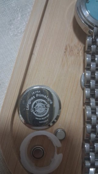Reloj Longines Esfera Azul y Plata.  Como en foto.