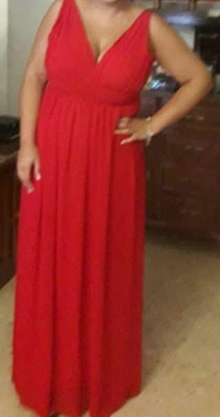 Vestido de fiesta rojo