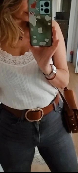 Cinturón Sezane Serpiente Hebilla Dorada