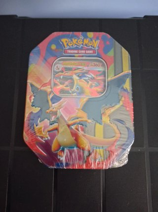 PRECINTADO Lata JCC Pokémon Mega Charizard Y EX