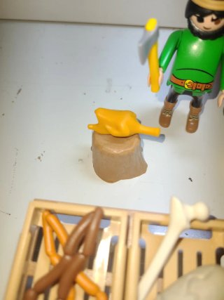 Lote 61. Playmobil Carnicero