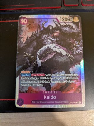 Kaido OP17-062 One Piece TCG Carta SR