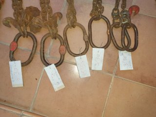 Cadenas para camion grua y gruas torre 3000k