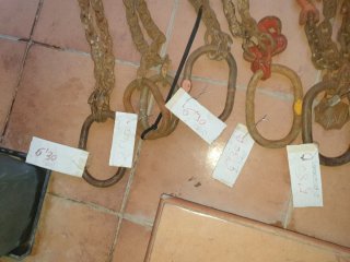 Cadenas para camion grua y gruas torre 3000k