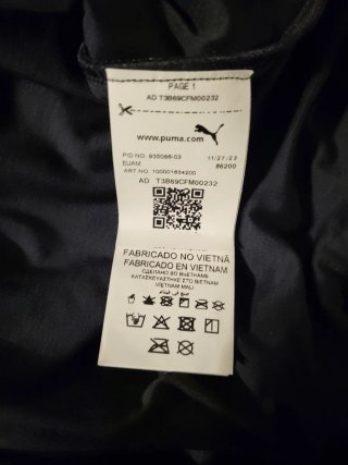 Bañador Puma Negro Talla XL