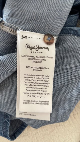 Vestido vaquero Pepe Jeans Talla S