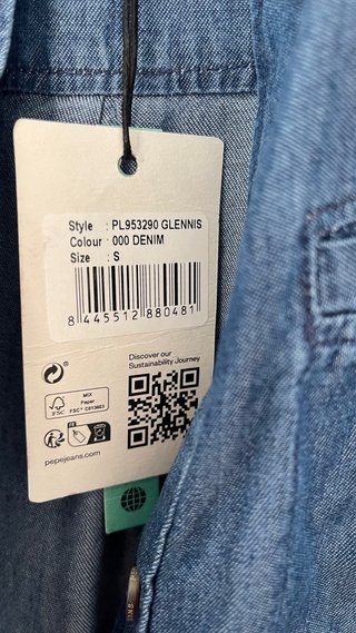 Vestido vaquero Pepe Jeans Talla S